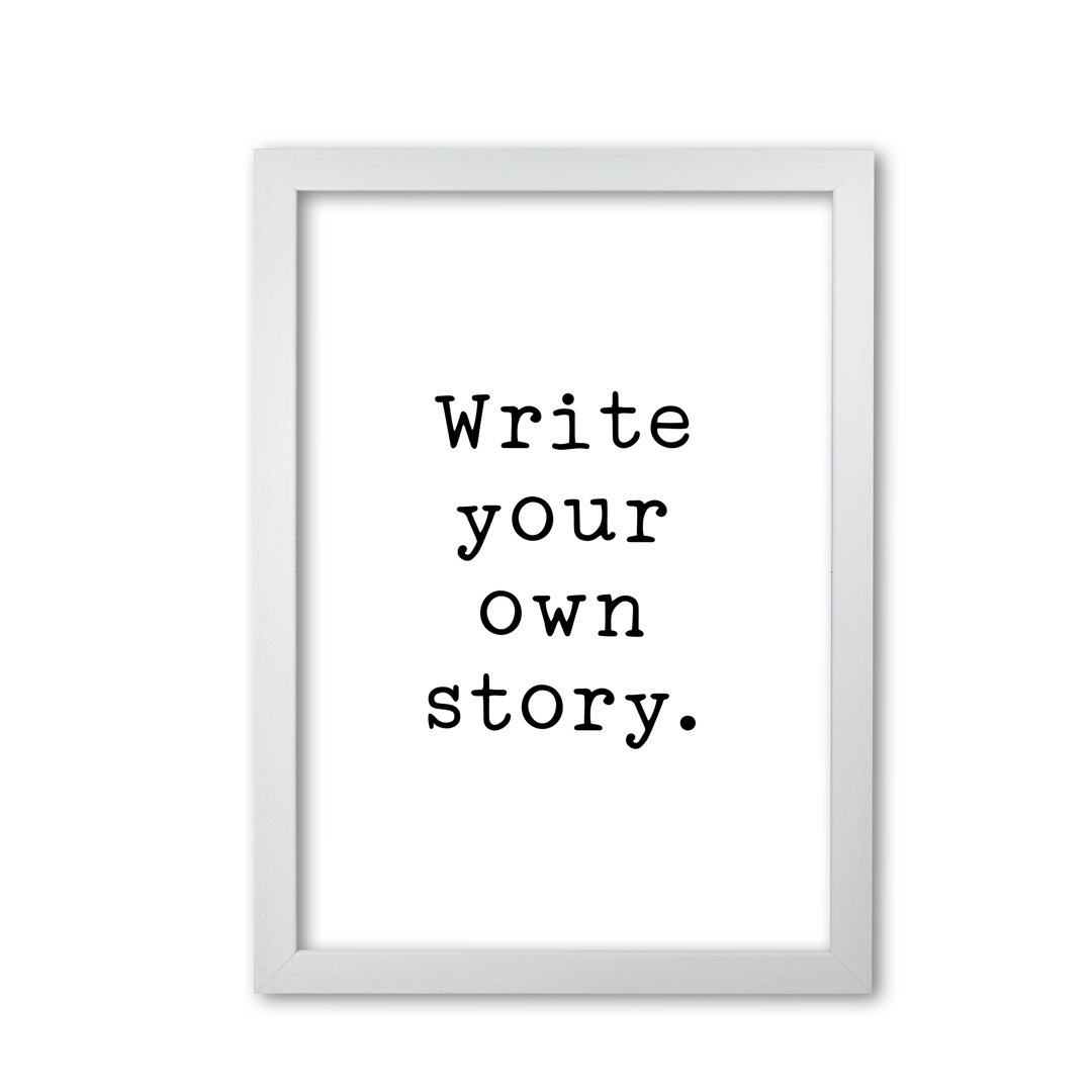 Write Your Own Story - Print