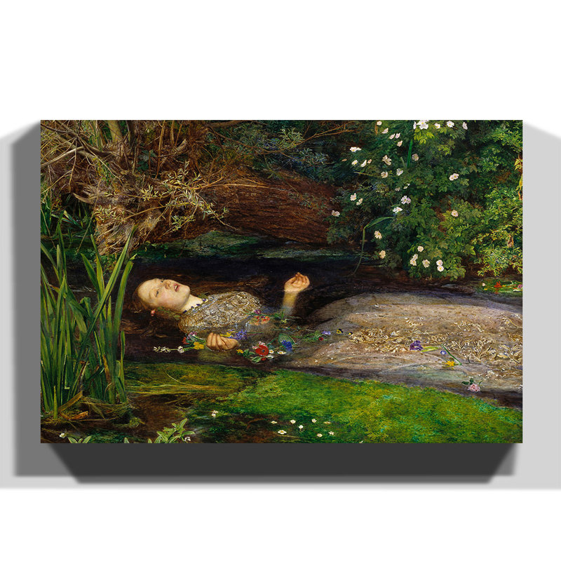 John Everett Millais - Wrapped Canvas, 70cm H x 100cm W