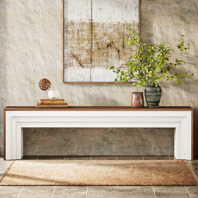 71" Extra Long Entryway Bench