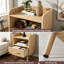 39 cm W Solid Wood Bedside Table-1256722915