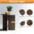Nobile 35.43'' Circle Conference Table
