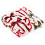 Festive Bows Machine Printed Throw Blanket