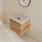 24" Wall-Mounted Single Bathroom Vanity  Base-120642112