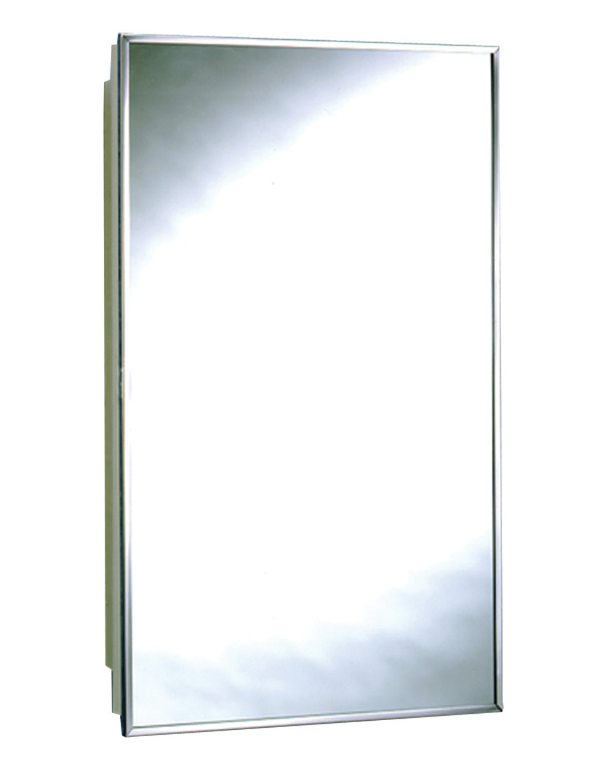 Tiffany 28.89'' W 6.5'' H Framed Medicine Cabinet Mirror 2 Adjustable Red Barrel Studio®