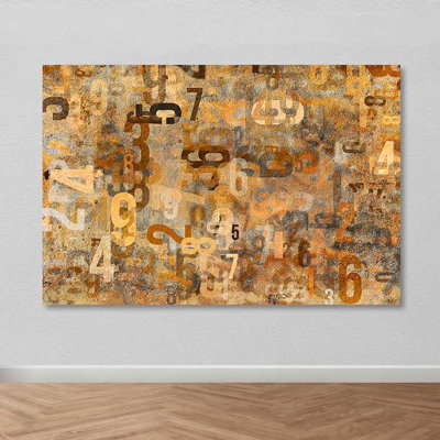 Peinture décorative sur toile