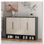 Grande armoire à chaussures moderne avec tablettes réglables