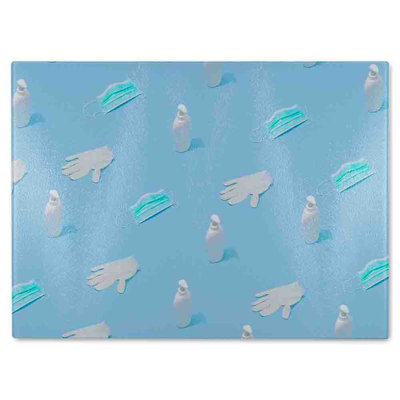 Clean Hygiene Glass Chopping Board