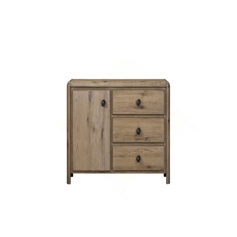 Commode d'appoint English Knotty Oak
