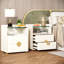 Table de chevet 2 tiroirs en beige-88793337-125532329