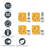 Outdoor 50 - Bulb 16.4'' Battery Powered LED Fairy String Light
