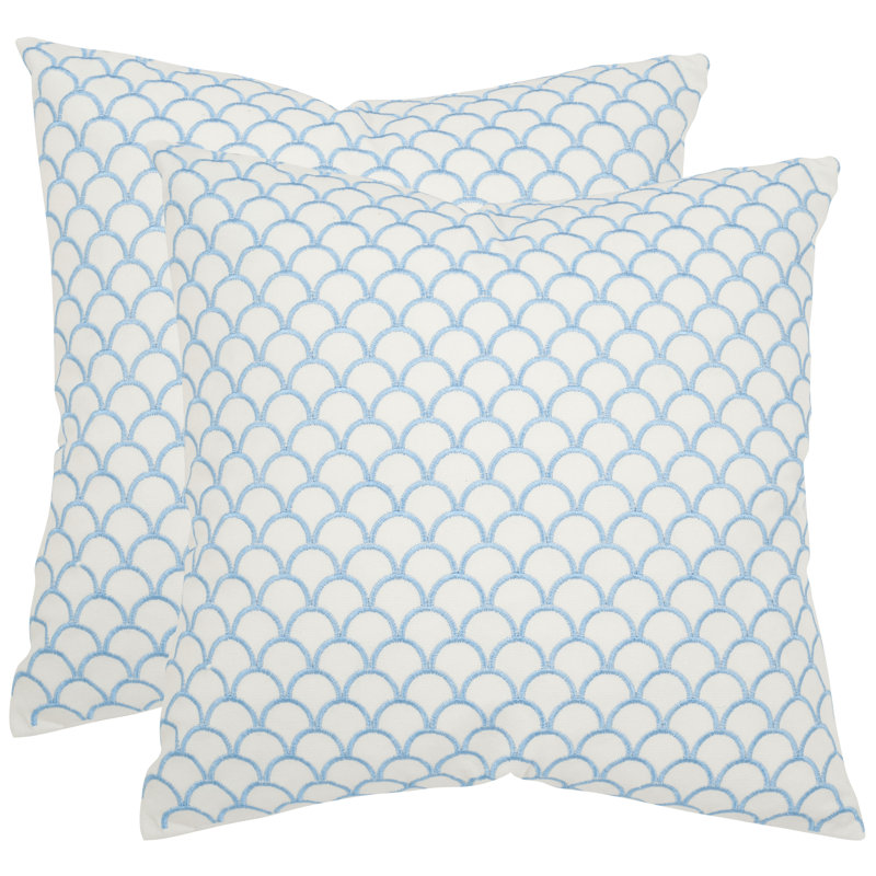 100% Cotton Throw Square Pillow Cover & Insert