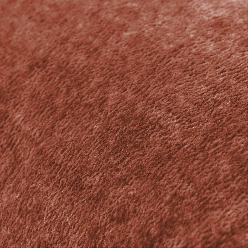 Repose-pieds moderne en velours, Red