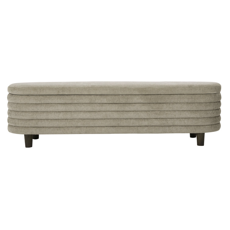 Gerald Flip Top Tufted Storage Bench, 1pc