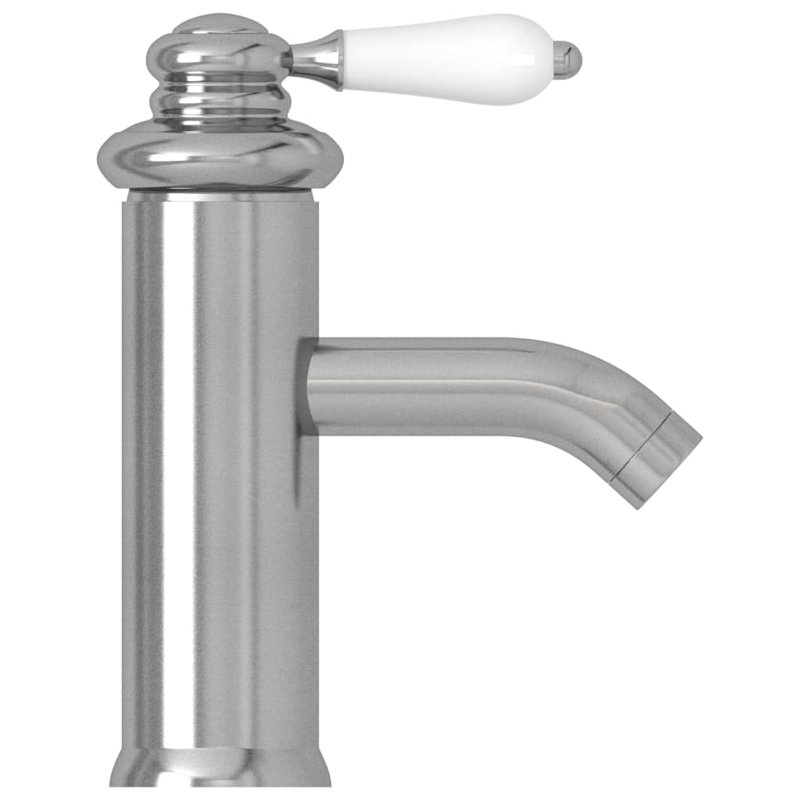Kaspar Mono Basin Mixer, Silver