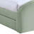 Chiu Chenille Fabric Upholstered Trundle Bed-1544829173