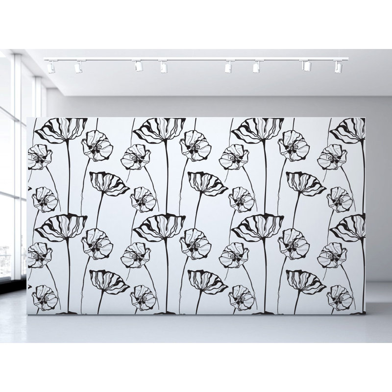Floral Peel & Stick Wallpaper Roll by Jamie Graney