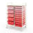 Barksdale 15-Drawer Utility Rolling Organizer Cart-9527025