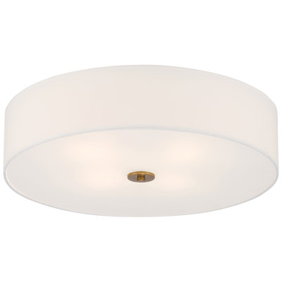 Laylanna Linen Flush Mount