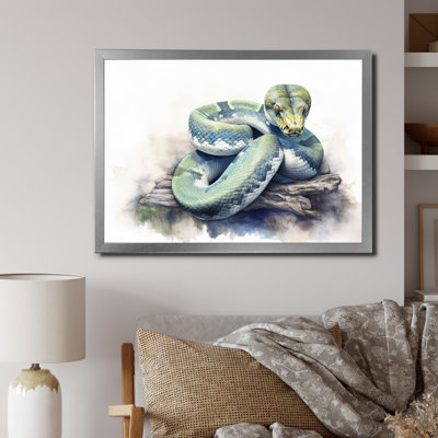 «Wild Snake I» sur toile