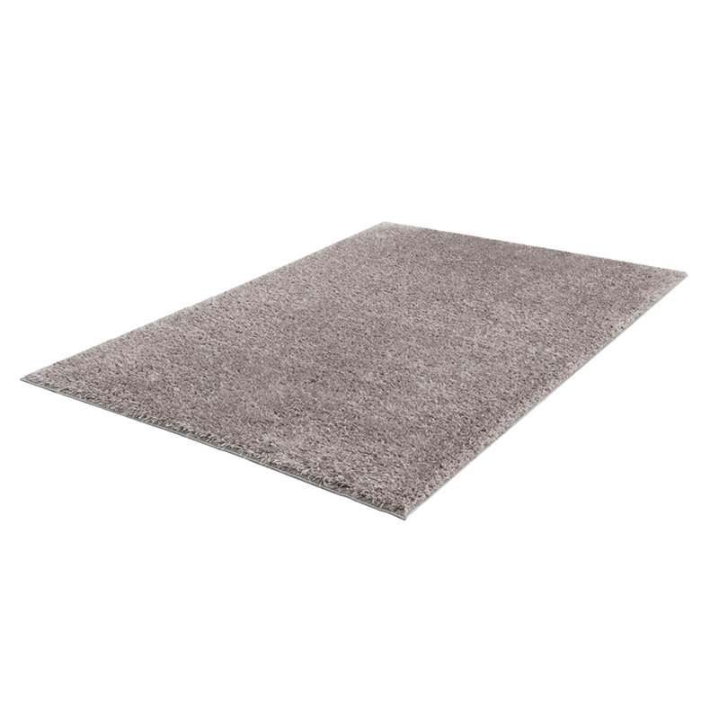 Super Soft Polyester Shag Area Rug, Rectangle 5'3" x 7'