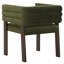 Chaise avec accoudoirs en velours Aliezah-2045059004