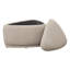 Repose-pieds triangulaire rembourré 26,5 po Adna-131167146
