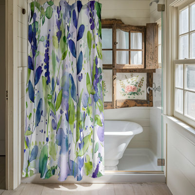 Purple Wash - Premium Shower Curtain