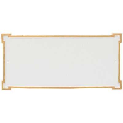 New Yorker Two Line Address Plaque