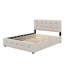 Grand lit plateforme tapissier avec tiroirs et lit gigogne-117902259