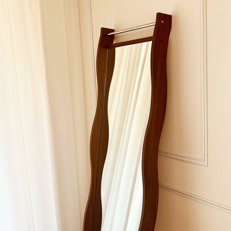 Free Form Manufactured Wood+Stainless Steel Full Length Mirrors