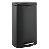 Steel Step On Kitchen Trash Can - 8 Gallons