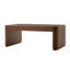 Table basse cannelée moderne avec rangement 47,75 po Jadida Enrique-273375120