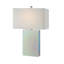Lampe de table en verre