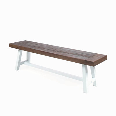 Bancs d'extérieur Carlisle, sablé (ensemble de 2)