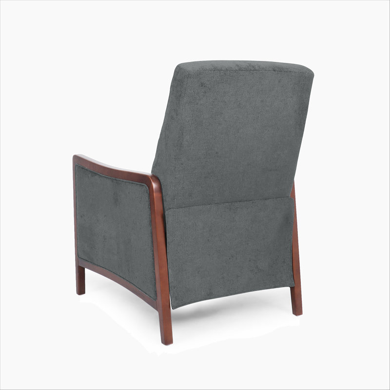 Modern Living Room Recliner Accent Recliner, Gray