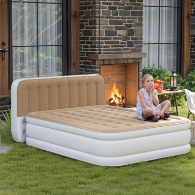 Grand matelas pneumatique avec tête de lit Latitude Run®