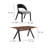 Schoonover 4 - Person Trestle Dining Set-179619389