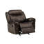 Fauteuil d'appoint inclinable standard en velours l 42 po Jemma-267324077