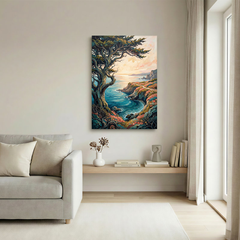 «Gnarled Tree Encadrement», H 24 po x l 18 po