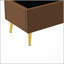 Banc de rangement avec repose-pieds Modern-800616718