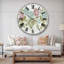 Horloges murales rouges et bleues-36851061