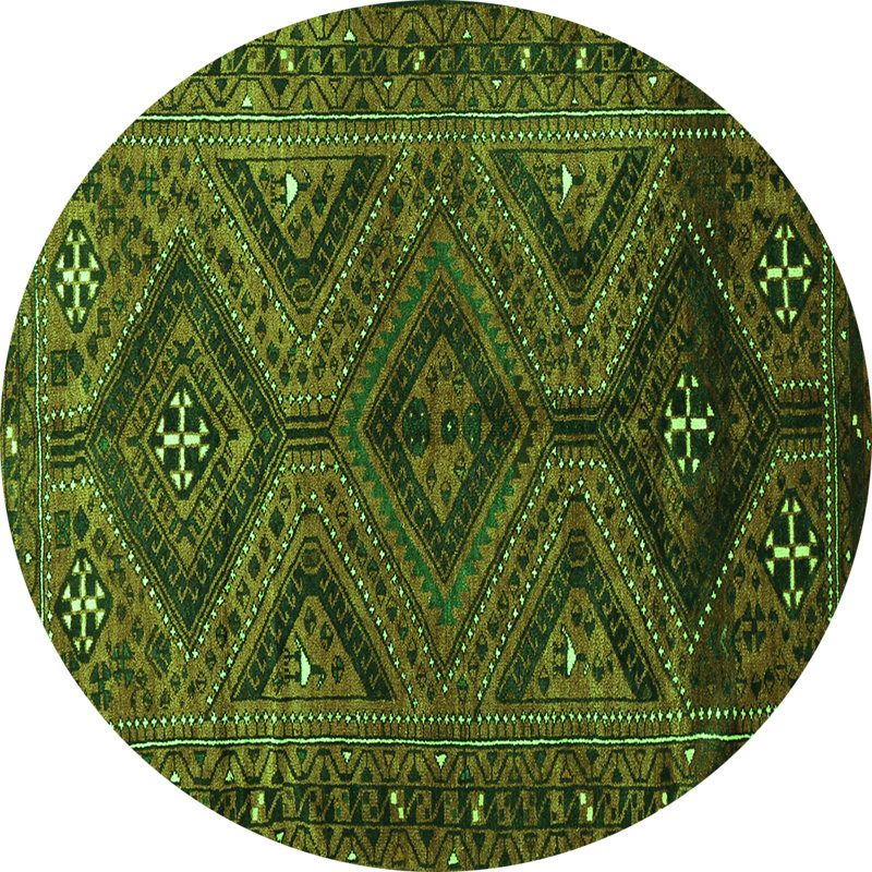 Tapis verts Traditional 663, Rond 3 pi