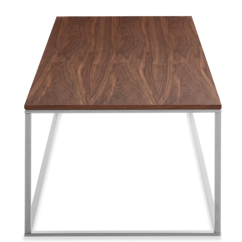 Minimalista Coffee Table, White, 13" H x 60" W x 29" D