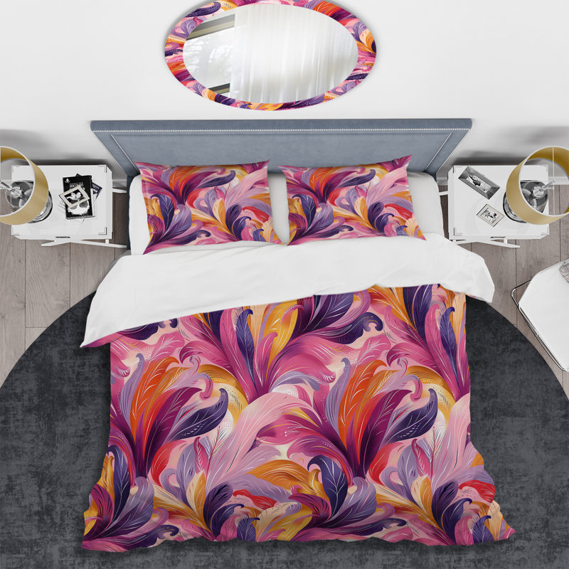 Ensemble de housse de couette Modern, Housse de couette simple et deux taies décorative