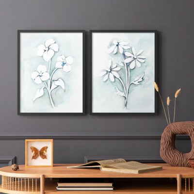 Bohemian Blue I-Premium Framed Print -Ready to Hang - No Nails Required - No Nails Required