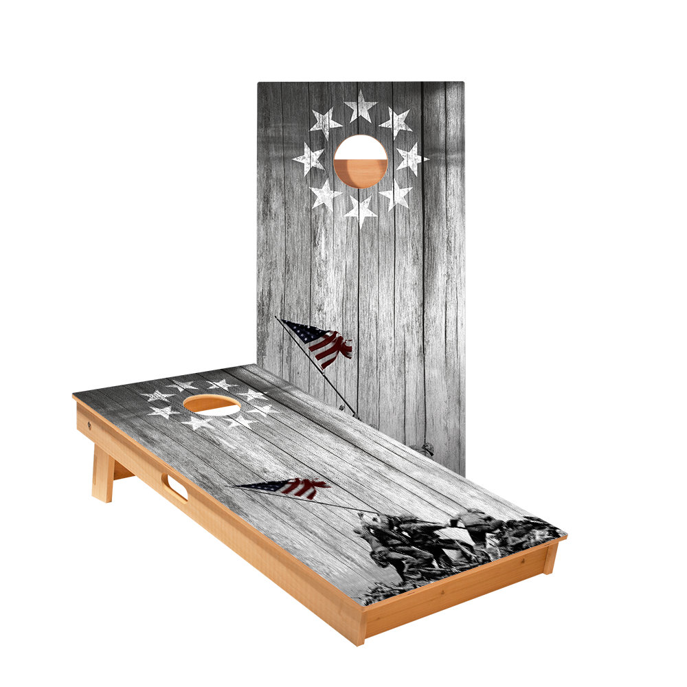 Arms Drawings Star Cornhole Boards main image 1