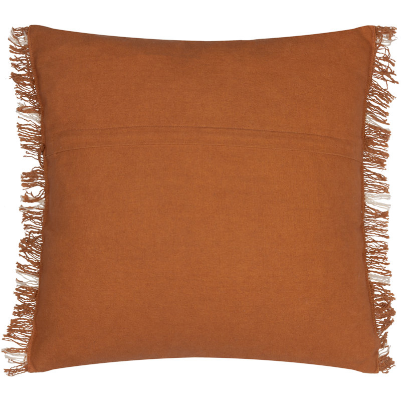 Beni Square Cushion, Ginger/Natural