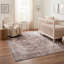 Tapis Faith Vintage vieilli traditionnel lavable brun/beige-1020352214