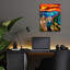 «Scream» par Artpoptart, art mural en verre acrylique-1556590096
