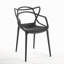 Chaise en plastique 4 pièces-2030303466